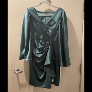 Satin cocktail dress